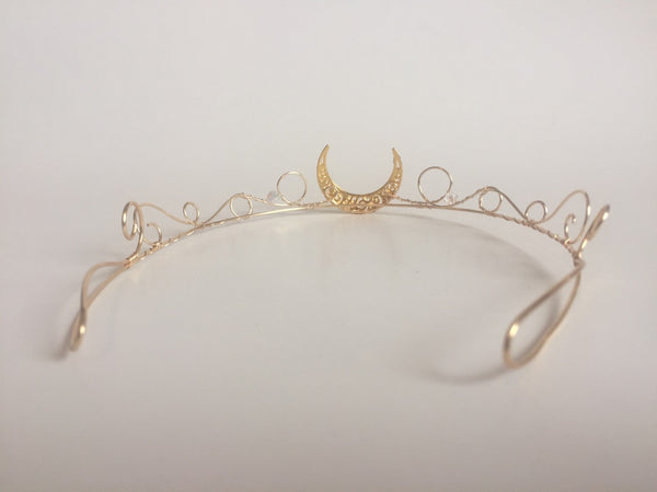 Crescent Moon Tiara