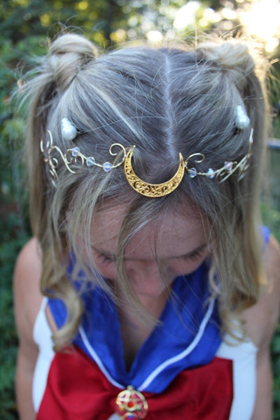 Crescent Moon Circlet - Moon Princess