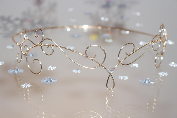 Gold Wire Elfin Circlet