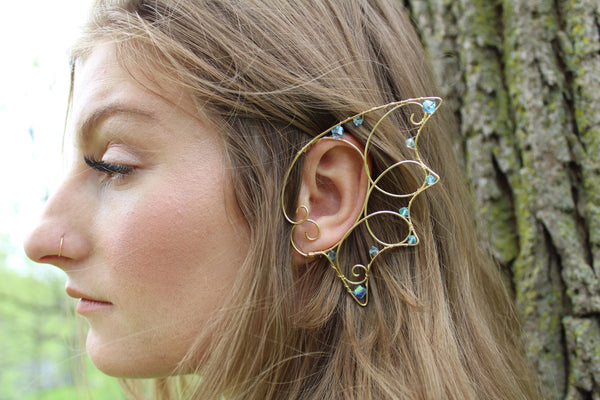 mermaid ear cuffs