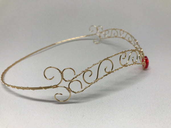 Red Jewel Tiara Mars inspired