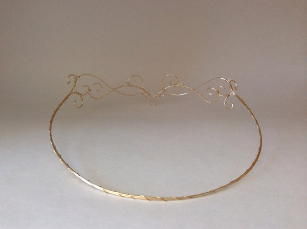 Gold Elfin Tiara