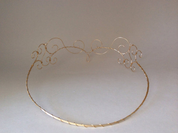 Gold Elfin Tiara