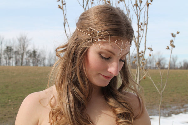 Gold Elfin Tiara