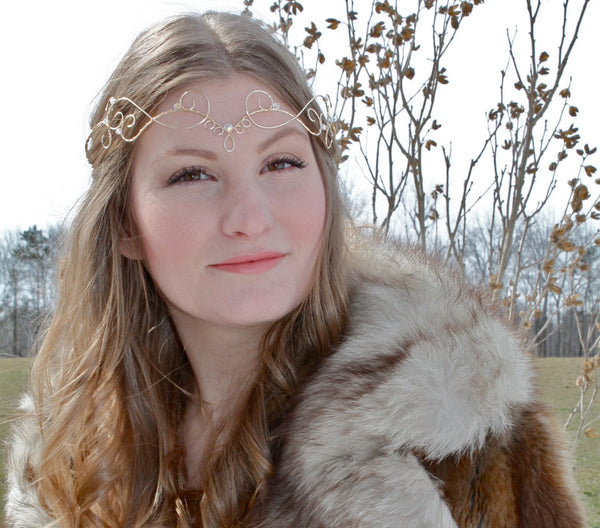 Gold Elfin Tiara