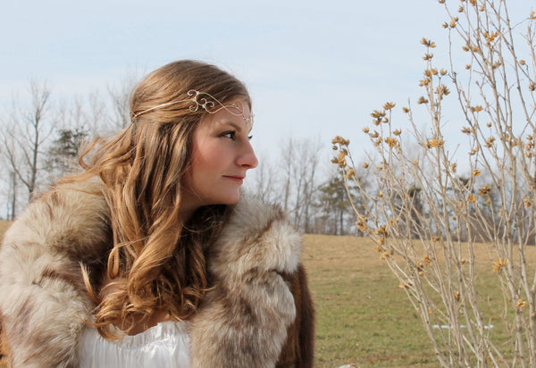 Gold Elfin Tiara