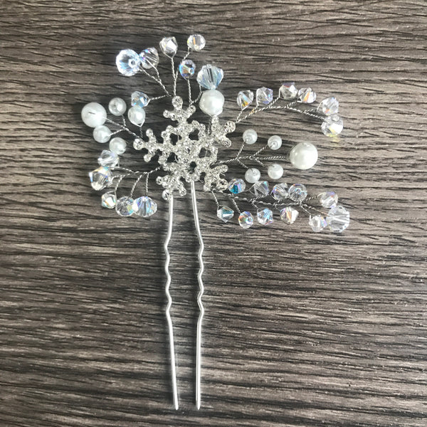 Snowflake Hair Pin