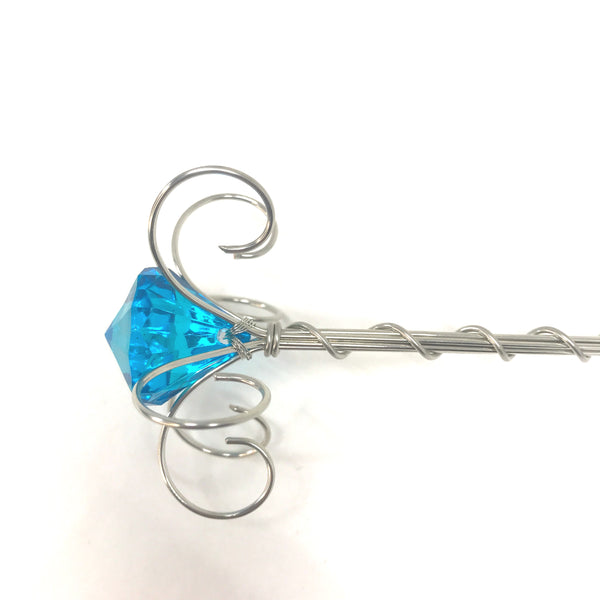Blue Jewel Fairy Wand