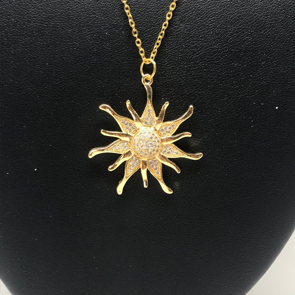 Blazing Sun Necklace