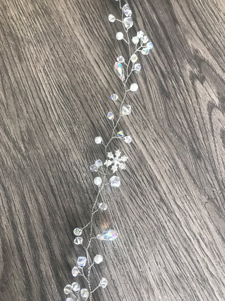 Snowflake Hair Vine - Elsa