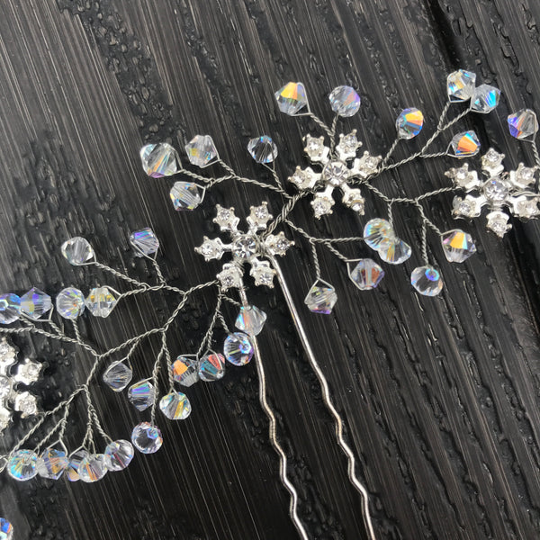 Snowflake Hair Embellishment
