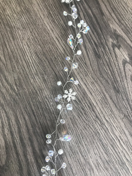 Snowflake Hair Vine - Elsa