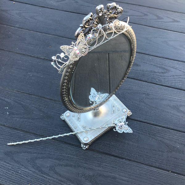 Butterfly Princess Tiara and Wand - Limited Edition Set