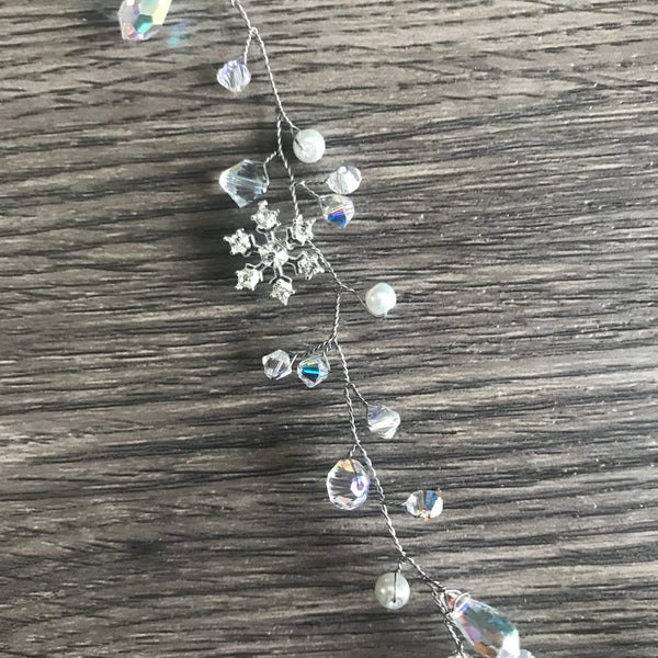 Snowflake Hair Vine - Elsa