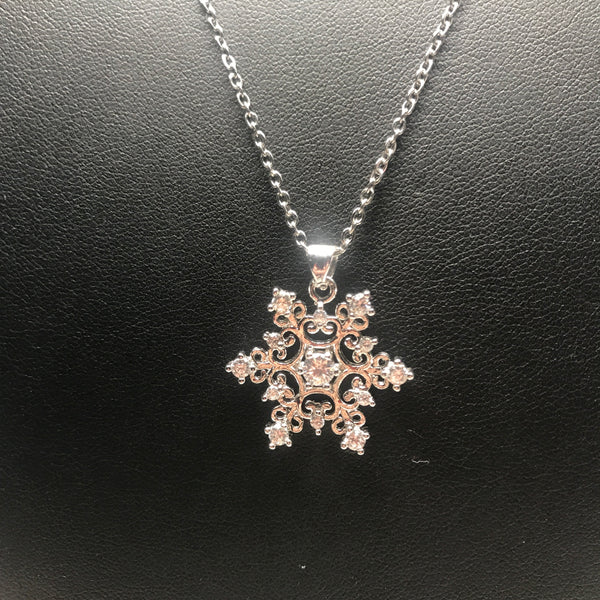 Snowflake Pendant Necklace
