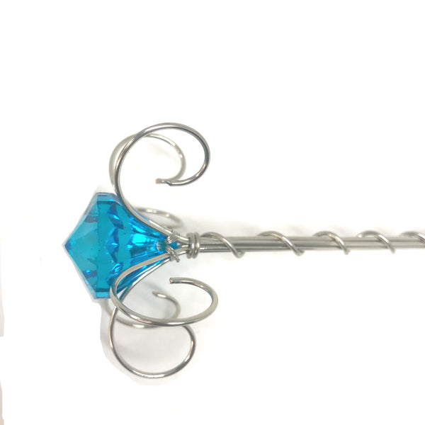 Blue Jewel Fairy Wand