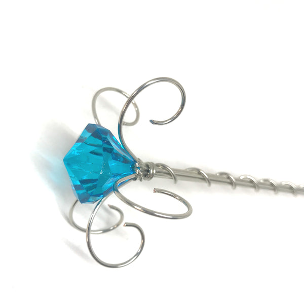 Blue Jewel Fairy Wand
