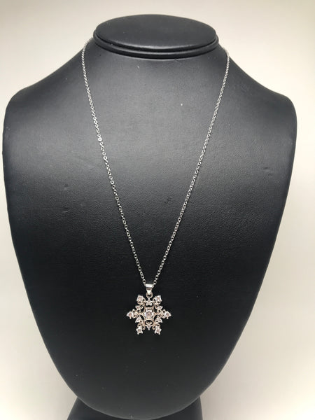 Snowflake Pendant Necklace