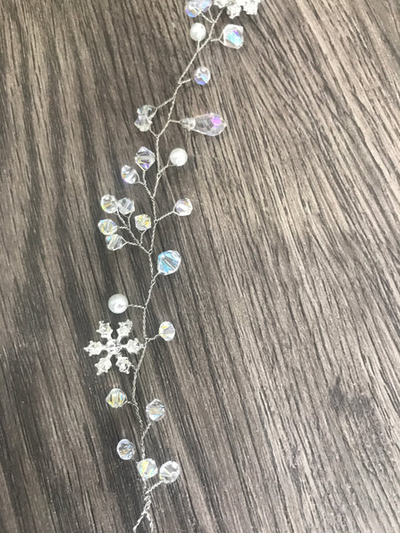 Snowflake Hair Vine - Elsa