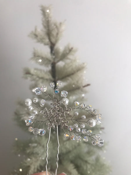 Snowflake Hair Pin