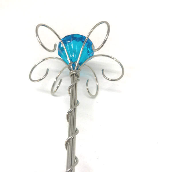 Blue Jewel Fairy Wand