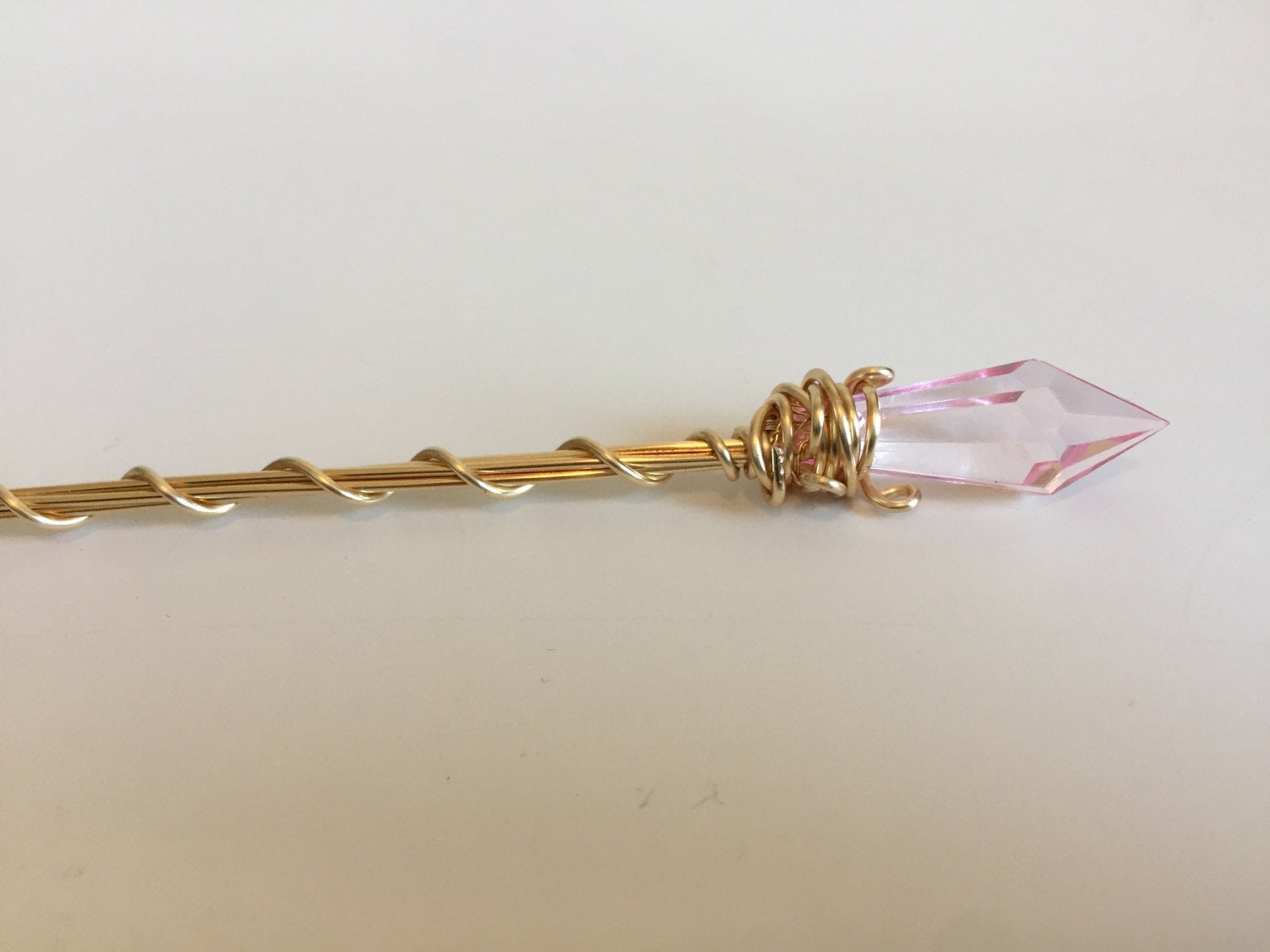 Pink Crystal wand