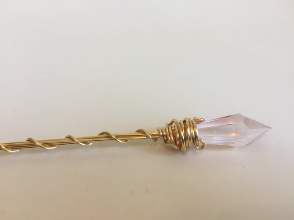 Pink Crystal wand