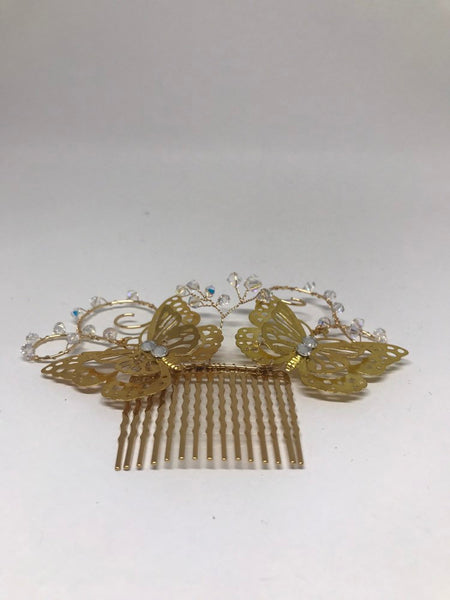Butterfly Bridal Comb
