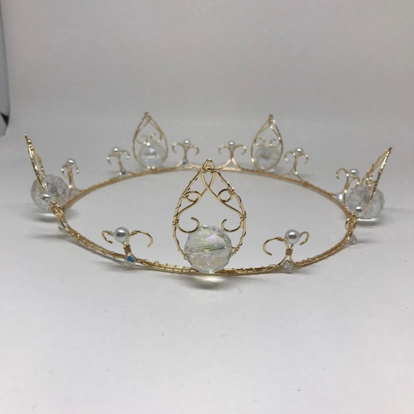 large crystal princess crown