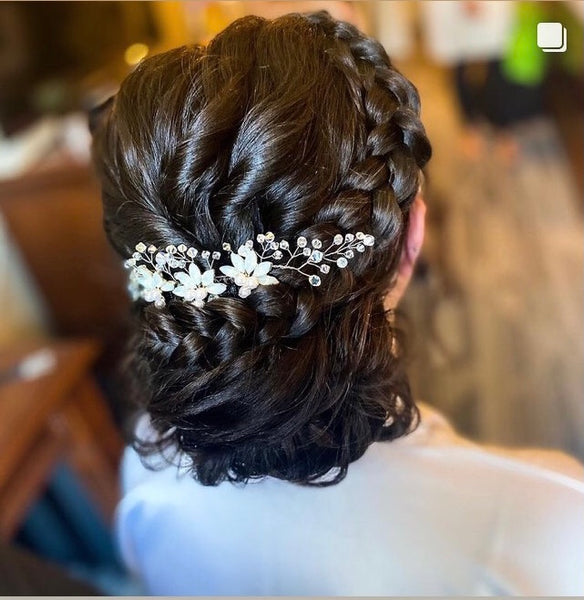 Something Blue Bridal Comb