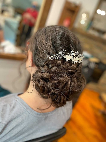 Something Blue Bridal Comb
