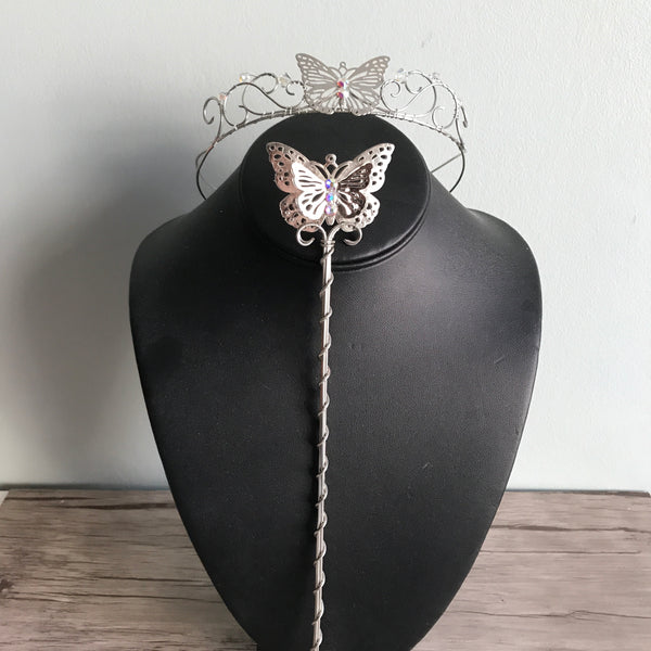 Butterfly Princess Tiara and Wand - Limited Edition Set