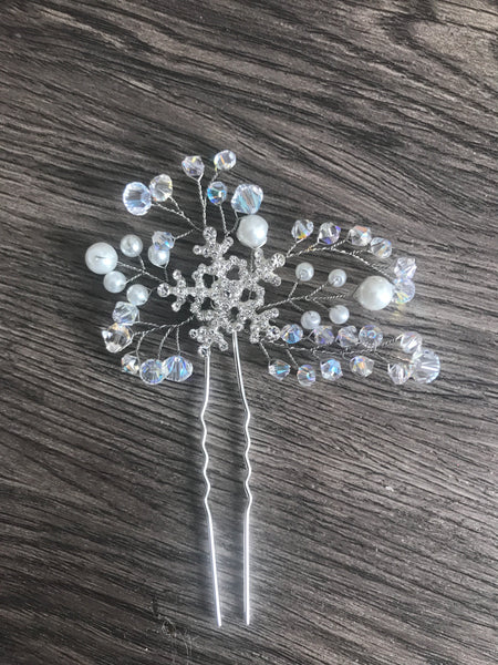 Snowflake Hair Pin